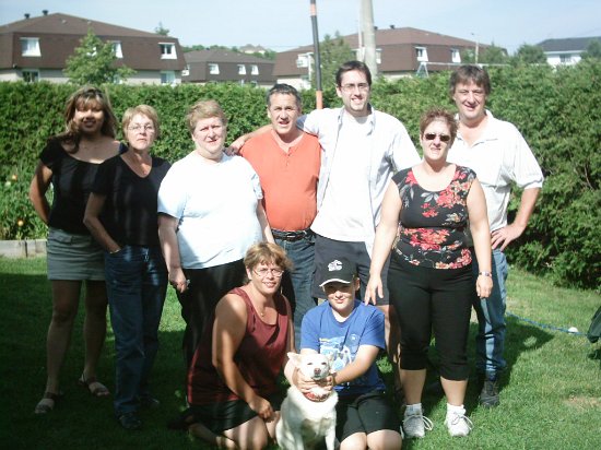 5 juin 2004, chez Isabelle à Gatineau